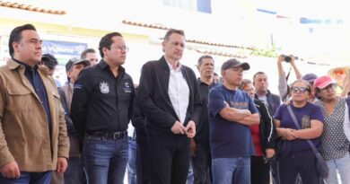 Chepe Guerrero y Mauricio Kuri entregan obras de urbanización en Candiles