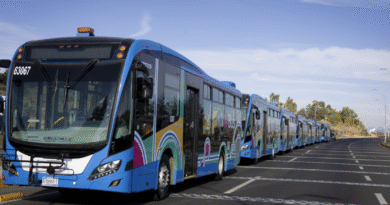Más autobuses para el transporte público en la zona metropolitana