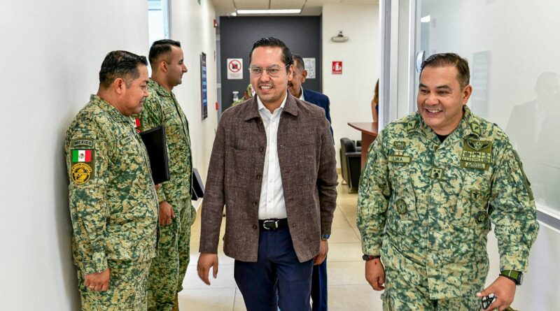 Chepe Guerrero fortalece la seguridad de Corregidora en coordinación con la SEDENA