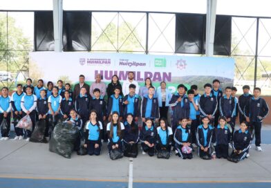 Impulsa Jairo Morales cultura del reciclaje entre jóvenes de Huimilpan
