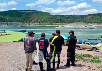 Recuperan tres cuerpos sin vida tras accidente en Presa Zimapán