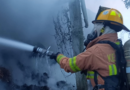 Cortocircuito provoca fuerte incendio en bodega de pacas en Mesillas, Amealco