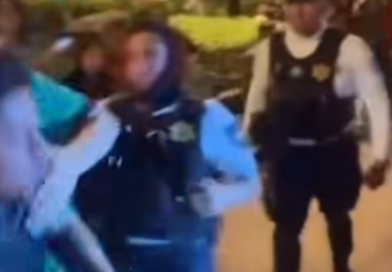 Suspenden a policía de Querétaro tras golpear a civil en el Centro Histórico: Felifer