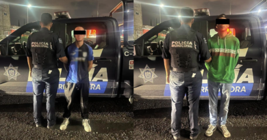 Frustran asalto a transeúnte en Pueblo Nuevo; caen dos con cuchillo en mano