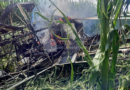 Se desploma aeronave de fumigación en San Juan del Río; piloto sobrevive