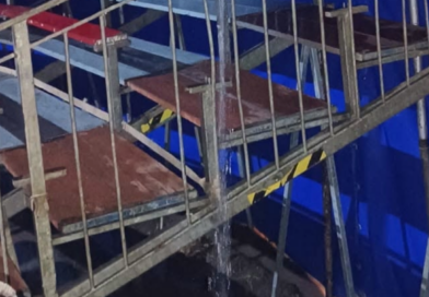 Lluvia arruina función de circo en la capital; desalojan a 40 personas por acumulación de agua