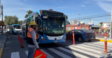 Regresarán a su ruta habitual unidades de Qrobús desviadas por obras en El Cerrito: AMEQ