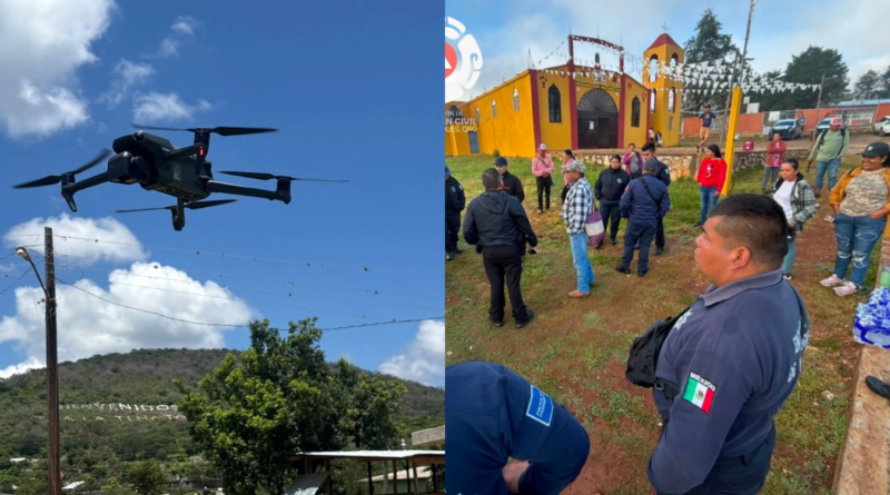 Intensifican búsqueda de Arturo Landaverde en Pinal de Amoles; Landa de Matamoros se suma con drones de rescate