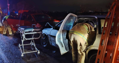 Choque frontal entre dos vehículos sobre la carretera a La Venta deja varios lesionados