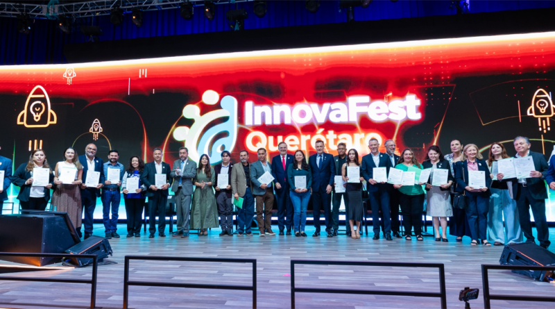 Inauguran Mauricio Kuri y Marcelo Ebrard el InnovaFest Querétaro en el QCC