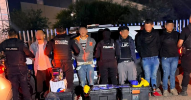 Frustra Policía de El Marqués robo en zona industrial y detiene a cinco implicados