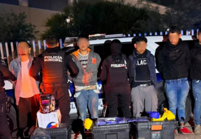 Frustra Policía de El Marqués robo en zona industrial y detiene a cinco implicados