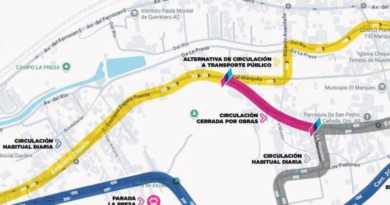 Modifican rutas del Qrobus en La Cañada por trabajos de infraestructura