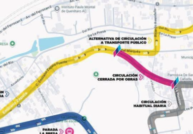 Modifican rutas del Qrobus en La Cañada por trabajos de infraestructura