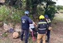 Rescatan a senderista lesionada en el cerro Rostro de Cristo en Huimilpan