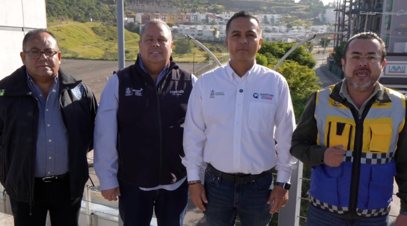 Implementarán a partir de este lunes operativo vial en Prol. Constituyentes por obras en la 57