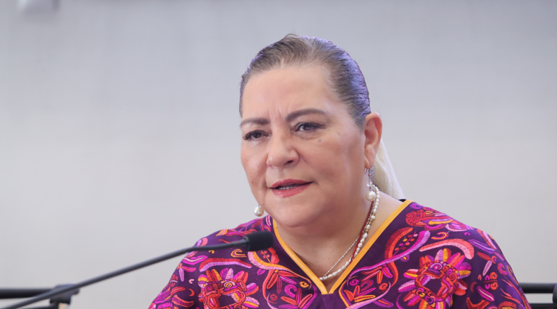 Presenta Guadalupe Taddei su renuncia como consejera presidenta del INE ante la Cámara de Diputados