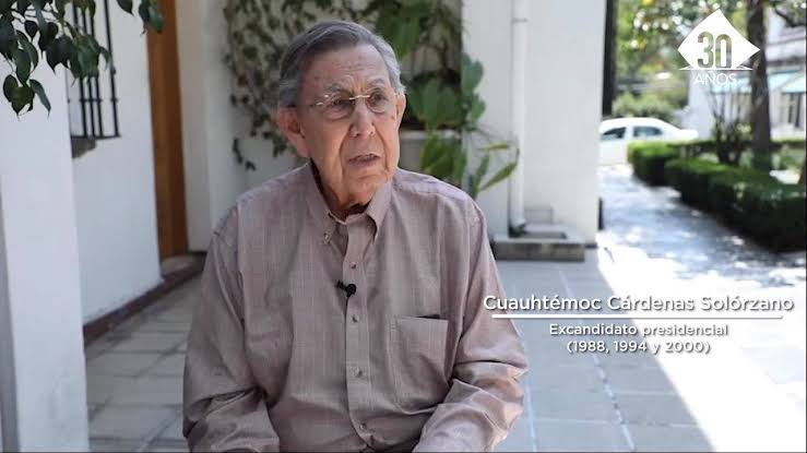 Fallece el ingeniero Cuauhtémoc Cárdenas a los 92 años